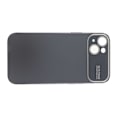 Miniatyrbild 3 av 8: Elektropläterat phone case Stort fönsterobjektiv Kameraskydd Stötsäkert case Anti Scratch Svart för IPhone 14 Plus