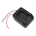 Miniatyrbillede 7 af 8: Sikker Batteriadapter Uafhængig Afbryder Dock Strømforbindelse med Kabler til 20V Lithium Batteri