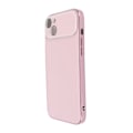 Miniatyrbild 2 av 8: Elektropläterat phone case Stort fönsterobjektiv Kameraskydd Stötsäkert case Anti Scratch Rosa för IPhone 14 Plus