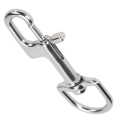 Miniatyrbilde 5 av 8: Dykking i rustfritt stål Enkeltende snapklemmer Enkeltøye bolt snapkroker Spenne100 mm/3,9 tommer