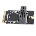 Miniatyrbilde 8 av 8: M.2 SSD Adapter Card NØKKEL A/E NGFF til Nvme Solid State Drive Vertikalt Adapt Board