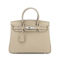 Miniatyrbillede 1 af 4: Stilful Tote Bag i Kødkvægslæder - Crossbody Håndtaske i Elefantgrå til Daglig Pendling Elephant Gray 30cm