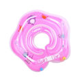 Miniatyrbillede 2 af 8: Spædbarns Hals Flyder Dobbelt Luftdyse PVC Dobbelt Luftpose Lækagesikker Spædbarns Svømmehalsring til Spædbarn Pink