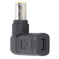 Miniatyrbillede 3 af 8: TypeC til DC-adapter hun-til-han-stik 7,9x5,5 mm retvinklet PD-stik Opladningsenhed