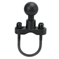 Miniatyrbilde 8 av 8: U-Bolt Styremontering Base 1 tommers Kulehode Gummibelagt for Sykler Motorsykler 12,7‑36 mm Stangskinne