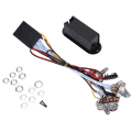 Miniatyrbillede 1 af 8: 3-bånds Active EQ Equalizer Preamp Circuit Pickup Guitar Bas Tone Control med fittings