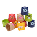 Miniatyrbild 8 av 8: Barn Staplingskoppar Leksaksset Brottsresistent Skrivbord Stapling Torn Leksaker för 3+