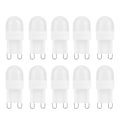 Miniatyrbild 1 av 8: 10 st 1,5 W G9-sockel LED-lampor små BiPin-sockellampa för inomhusbelysning 230 V