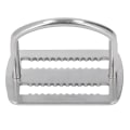 Miniatyrbilde 2 av 8: D Ring Webbing Sele Belteholder Rustfritt stål D Ring Belte Slide Keeper Stopper for dykkertilbehør