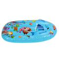 Miniatyrbillede 7 af 8: Oppustelig Surfboard Pool Float Fortykkelse Store Søde Mønstre Børns Svømme Ringe til Svømmebassin Vandaktiviteter