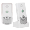 Miniatyrbillede 3 af 8: Intercom-dørklokke 2-vejs 1 V 1 Trådløs Vandtæt Elektronisk Dørklokke med Lysindikator