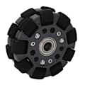 Miniatyrbillede 6 af 8: 100 mm Robot Omni Directional hjul med centerleje Robothjul udskiftning til robotbil