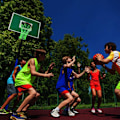 Miniatyrbilde 5 av 8: 50 cm Selvlysende Basketballnett Erstatning Nylon Ball Skyting Nett for Daglig Trening Grønn