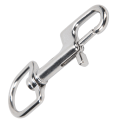 Miniatyrbilde 7 av 8: Dykking i rustfritt stål Enkeltende snapklemmer Enkeltøye bolt snapkroker Spenne100 mm/3,9 tommer