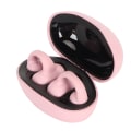 Pikkukuva 2 / 8: Clip On Bluetooth -nappikuulokkeet IPX5 Vedenpitävät Open Ear Langattomat korvapidikkeet Kuulokkeet case iPhone-puhelimelle Pink