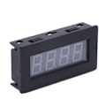 Miniatyrbild 5 av 8: 4-siffrig LED-varvräknare Multifunktionell RPM-varvtalstestare med kabel DC 8-15 V blå bakgrundsbelysning