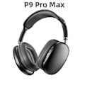 Pikkukuva 1 / 6: P9 Pro Max ANC -kuulokkeet iPhonelle – Langattomat ulkokäyttöön tarkoitetut Bluetooth 5.3 -kuulokkeet mikrofonilla black