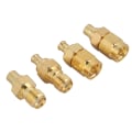 Pikkukuva 7 / 8: 4 kpl Nikkelipinnoitettua messinkiä MCX - SMA-sovitin 50 ohm impedanssi antenniradiolle