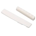 Miniatyrbilde 6 av 8: Gitarmuttersett Ox Bone Slotted Bridge Sadel Erstatning for 12-strengs akustiske gitarer