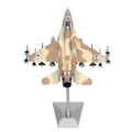 Miniatyrbilde 4 av 8: 1:72 Skala F 16I Jagerfly Modell Strømlinjeformet Kropp Legering Stimulert Flysamling Modell