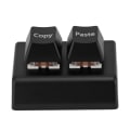 Pikkukuva 2 / 8: Ohjelmoitava näppäimistö 2 näppäintä Kopioi Liitä Punainen kytkin USB C -liitäntä Mekaaninen mininäppäimistö toimistomedian pelaamiseen