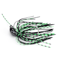 Miniatyrbilde 4 av 8: Willow Leaf Spinnerbait Anti-hengende bunnfiske lokke Spinner agn for fersk havabbor Svart