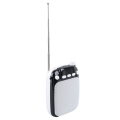 Miniatyrbilde 7 av 8: Stemmeforsterker Bærbar Oppladbar Bluetooth Stemmeforsterker med kablet mikrofonhodesett for lærerveiledning Svart