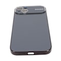 Miniatyrbild 6 av 8: Elektropläterat phone case Stort fönsterobjektiv Kameraskydd Stötsäkert case Anti Scratch Svart för IPhone 14 Plus