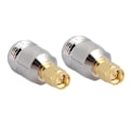 Miniatyrbilde 3 av 8: 2 STK N til SMA-kontakt N-type hunn til SMA hann RF koaksial antenneadapter