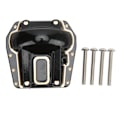 Miniatyrbillede 1 af 8: Messing Diff Cover Heavy Duty Differential Akselhus til Axial SCX6 AXI05000 1/6 RC Bil