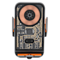 Miniatyrbillede 7 af 8: Trådløs Biloplader Auto Klemme Biltelefonholder 15W Maksimal QI Hurtigopladning Montering C11