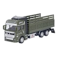 Miniatyrbillede 3 af 8: Transportvogn Model 18,6 cm Lang Metal Legering Træk Tilbage Transporter Vogn Model Legetøj Til Leg Samling