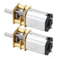 Pikkukuva 7 / 8: 2 kpl Vaihde Moottori DC 6V 200RPM Nopeuden Vähentäminen 3x8 Akseli Vaihde Moottori RC Autolle Leikkiä Varten