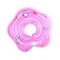 Miniatyrbillede 4 af 8: Spædbarns Hals Flyder Dobbelt Luftdyse PVC Dobbelt Luftpose Lækagesikker Spædbarns Svømmehalsring til Spædbarn Pink