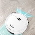 Miniatyrbillede 6 af 8: Robotstøvsuger USB Smart 3 i 1 sugefej, feje og moppefunktion Automatisk støvsuger til små lejligheder Hvid