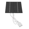 1.2W 5V Mini USB Solpanel Bærbar Letvægts Polykrystallinsk Silicium Lille Solpanel til Mobiltelefon