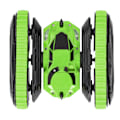 Miniatyrbillede 6 af 8: 2 i 1 dobbeltsidet fjernbetjening bil højhastigheds 360 graders roterende RC Stunt CarGreen