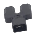Miniatyrbillede 5 af 8: IEC320 C20 til Dual IEC320 C21 Strømadapter C20 Han til Dual C21 Hun 1 in 2 Out AC Power Adapter til PDU Server 125V-250V