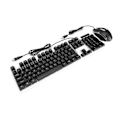 Miniatyrbild 3 av 8: USB Tangentbord Mus T6 möss Set Office Tangentbord Mus Combo för stationär bärbar dator NotebookBlack
