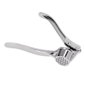 Miniatyrbilde 3 av 8: Hvitløkspresse i sinklegering, ergonomisk håndtak, rustfritt for hjemmekjøkken