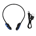 Pikkukuva 1 / 8: Avokorvakuulokkeet Monitoimiset stereoäänenvaimennus langattomat Bluetooth 5.3 -kuulokkeet urheiluun Running Daily Blue