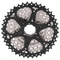 Miniatyrbillede 4 af 8: Cykel Freewheel Cassette Tandhjul 8 Speed ​​11‑40T Cykeludskiftningstilbehør Sølv Sort