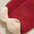 Miniatyrbild 8 av 8: Tjocka Bomullsstrumpor 3D Jultomte Dockstrumpor Mjuka Varma Söta Barnstrumpor för Höst Vinter M