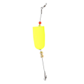 Miniatyrbilde 4 av 8: Skum Red Fish Drift Float Lyse farger Holdbar Cork Floats Fiske Drifting Tilbehør Gul