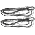 Miniatyrbilde 7 av 8: Polyester 12 tråder bueskyting buestreng buestreng for recurve bue jaktutstyr 160+173 cm