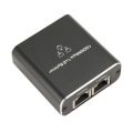 Pikkukuva 5 / 8: Gigabit Splitter 1000Mbps 1 in 2 Out RJ45-portti alumiiniseoksesta verkkojakaja kannettavan tietokoneen reitittimelle