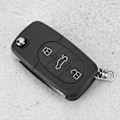 Miniatyrbild 6 av 8: Bil Vikbar Nyckel Fob Skyddsfodral 3 Knappar ABS-skydd Biltillbehör Passar för S60