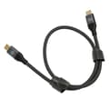 Miniatyrbillede 8 af 8: USB C til USB C-kabel 0,5 m Han til Han PD240W PD3.1 E Mark Chip Nylon Type C-opladerkabel til bærbar computer, telefon, tablet