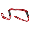 Pikkukuva 2 / 8: Boat Bungee Dock Lines Elastinen Wharf Rope PE Joustava kiinnitys Marine Boat Bungee Rope Punainen ja musta aaltoilu