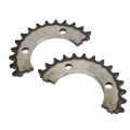 Miniatyrbillede 8 af 8: Steel 420 28 Tooth Split Tandhjul til Scootere Cykler ATV'er Motorcykler Off Road køretøjer